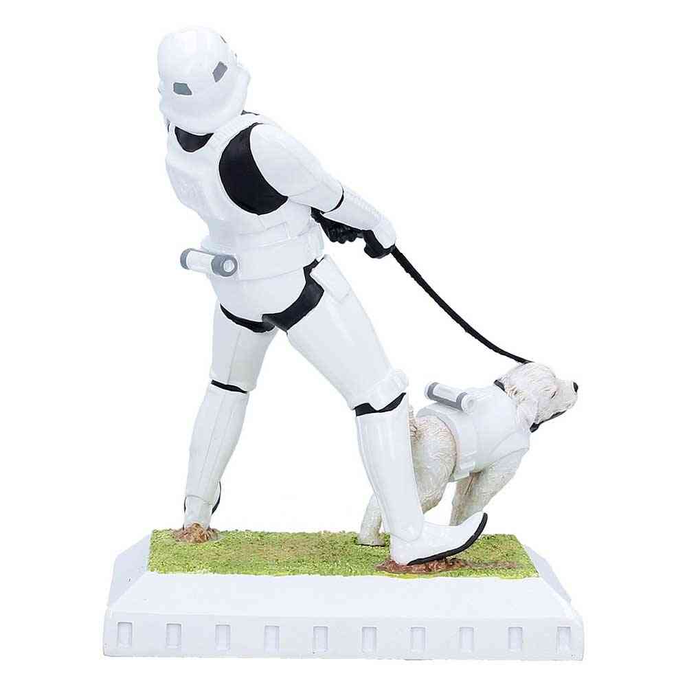 Nemesis Now Star Wars - Stormtrooper Mans Best Friend Figurine - Blanc
